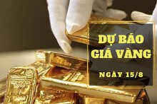 Dự báo giá vàng 15/8: Vàng SJC đứng im, vàng thế giới sẽ tiếp tục tăng?