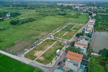 Cận cảnh khu đất đấu giá 100 triệu đồng/m2 ở Thanh Oai