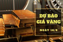 Dự báo giá vàng 16/8: Vàng thế giới duy trì đà phục hồi?