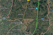 Đường sẽ mở ở xã Tân Hưng, huyện Lạng Giang, Bắc Giang