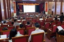 Đấu giá xuyên đêm, đất huyện ven trúng hơn 133 triệu đồng một m2