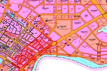 Bản đồ quy hoạch giao thông phường Hòa Hương, TP Tam Kỳ, tỉnh Quảng Nam đến năm 2030