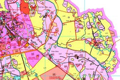 Bản đồ quy hoạch giao thông xã Lương Phong, huyện Hiệp Hòa, Bắc Giang giai đoạn 2021 - 2030