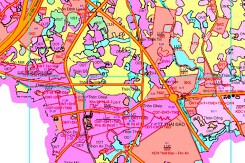 Bản đồ quy hoạch sử dụng đất xã Thái Đào, huyện Lạng Giang, Bắc Giang