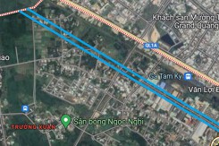 Đường sẽ mở ở phường Trường Xuân, TP Tam Kỳ, tỉnh Quảng Nam