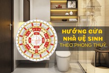 Cách xác định hướng cửa nhà vệ sinh theo phong thủy chuẩn nhất