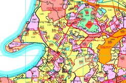 Bản đồ quy hoạch giao thông xã Quang Minh, huyện Hiệp Hòa, Bắc Giang giai đoạn 2021 - 2030