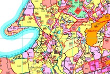 Bản đồ quy hoạch sử dụng đất xã Quang Minh, huyện Hiệp Hòa, Bắc Giang giai đoạn 2021 - 2030