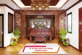 Vị trí đặt bàn thờ trong phòng khách hợp phong thuỷ gia chủ cần biết