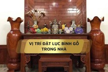 Gợi ý các vị trí đặt lục bình gỗ trong nhà hợp phong thuỷ