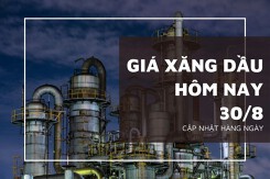 Giá xăng dầu ngày 30/8 điều chỉnh trái chiều trước lo ngại về nguồn cung