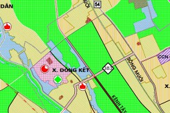 Bản đồ quy hoạch sử dụng đất xã Đông Kết, Khoái Châu, Hưng Yên đến năm 2040