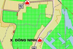 Bản đồ quy hoạch sử dụng đất xã Đông Ninh, Khoái Châu, Hưng Yên đến năm 2040