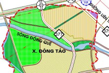 Bản đồ quy hoạch sử dụng đất xã Đông Tảo, Khoái Châu, Hưng Yên đến năm 2040