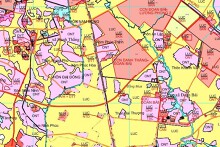 Bản đồ quy hoạch giao thông xã Đoan Bái, huyện Hiệp Hòa, Bắc Giang giai đoạn 2021 - 2030