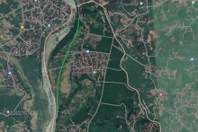 Đường sẽ mở ở xã Đồng Tân, huyện Hiệp Hòa, Bắc Giang