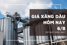 Giá xăng dầu ngày 6/8 triển vọng đi lên nhờ lo ngại xung đột Trung Đông lan rộng