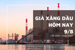 Giá xăng dầu ngày 9/8 trên đà đi lên do căng thẳng Trung Đông gia tăng