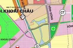 Bản đồ quy hoạch sử dụng đất xã Phùng Hưng, Khoái Châu, Hưng Yên đến năm 2040