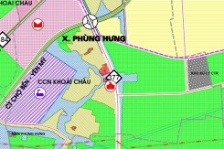 Bản đồ quy hoạch giao thông xã Phùng Hưng, Khoái Châu, Hưng Yên đến năm 2040