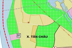 Bản đồ quy hoạch sử dụng đất xã Tân Châu, Khoái Châu, Hưng Yên đến năm 2040