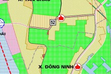 Bản đồ quy hoạch giao thông xã Tân Châu, Khoái Châu, Hưng Yên đến năm 2040