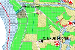 Bản đồ quy hoạch sử dụng đất xã Thành Công, Khoái Châu, Hưng Yên đến năm 2040