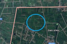 Đất có quy hoạch ở xã Ông Đình, Khoái Châu, Hưng Yên