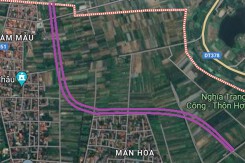 Đường sẽ mở ở xã Tân Châu, Khoái Châu, Hưng Yên