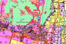 Bản đồ quy hoạch giao thông thị trấn Nham Biền, huyện Yên Dũng, Bắc Giang đến năm 2030
