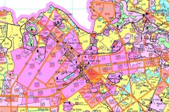 Bản đồ quy hoạch sử dụng đất thị trấn Tân An, huyện Yên Dũng, Bắc Giang đến năm 2030