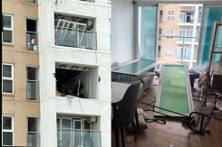 Bão Yagi - phép thử cho chất lượng thi công chung cư