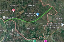 Đường sẽ mở ở xã Xuân Hương, huyện Lạng Giang, Bắc Giang