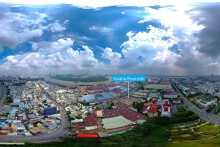 [Photostory] Hiện trạng dự án Asiana Riverside gần cầu Thủ Thiêm 4 của Gotec Land