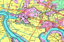 Bản đồ quy hoạch giao thông xã Lãng Sơn, huyện Yên Dũng, Bắc Giang đến năm 2030