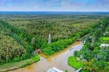 Tỉnh Hậu Giang sẽ phát triển du lịch tại Lung Ngọc Hoàng