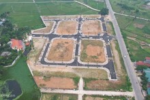 Đất đấu giá huyện Phúc Thọ lên 75 triệu đồng một m2