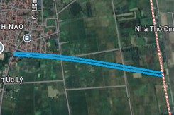 Đường sẽ mở ở xã Thanh Văn, Thanh Oai, Hà Nội