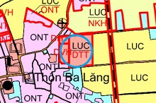 Đất dính quy hoạch ở xã Dũng Tiến, Thường Tín, Hà Nội