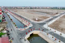 Nam Định đấu giá 33 lô đất ở tại huyện Giao Thuỷ, khởi điểm từ 7 triệu đồng/m2