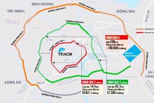Bộ GTVT đề xuất thay đổi phương án triển khai xây dựng đường Vành đai 4 TP HCM