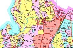 Bản đồ quy hoạch giao thông xã Thanh Vân, huyện Hiệp Hòa, Bắc Giang giai đoạn 2021 - 2030