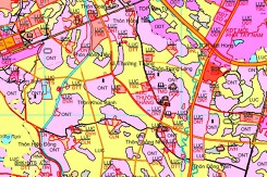 Bản đồ quy hoạch giao thông xã Thường Thắng, huyện Hiệp Hòa, Bắc Giang giai đoạn 2021 - 2030