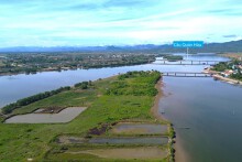 Cận cảnh hòn đảo trên sông Nhật Lệ sẽ đấu thầu xây khu đô thị