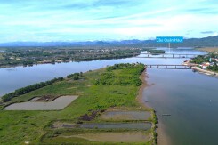 Cận cảnh hòn đảo trên sông Nhật Lệ sẽ đấu thầu xây khu đô thị
