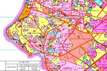 Bản đồ quy hoạch sử dụng đất xã Xuân Hương, huyện Lạng Giang, Bắc Giang