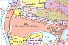 Bản đồ quy hoạch sử dụng đất xã Quang Thành, thị xã Kinh Môn, tỉnh Hải Dương đến năm 2030