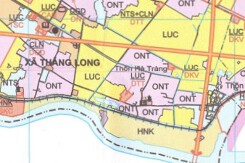Bản đồ quy hoạch giao thông xã Thăng Long, thị xã Kinh Môn, tỉnh Hải Dương đến năm 2030