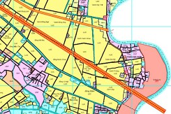 Bản đồ quy hoạch giao thông xã Long Xuyên, huyện Bình Giang, tỉnh Hải Dương đến năm 2030