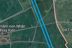Đường sẽ mở ở xã Nhân Quyền, huyện Bình Giang, tỉnh Hải Dương